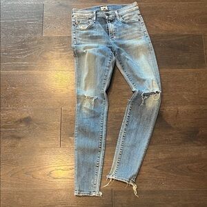 Citizens Of Humanity Rocket High Rise Skinny Denim - Size 26